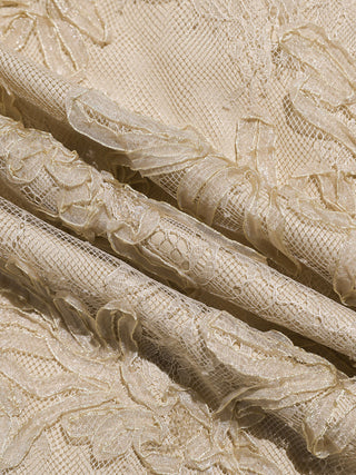 Champagne Veil Maxi Dress