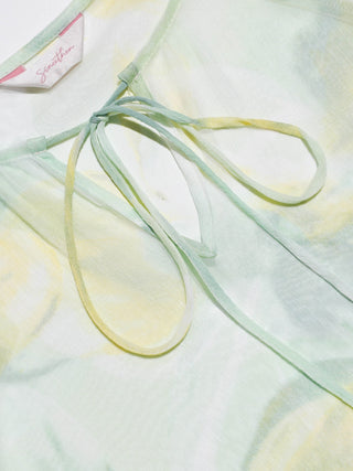 Chiffon Breeze Sheer Mini Dress Set