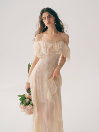 Chloris Chiffon Dress Set