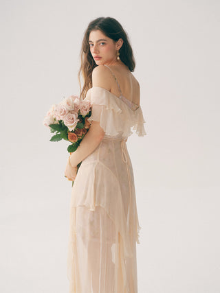 Chloris Chiffon Dress Set