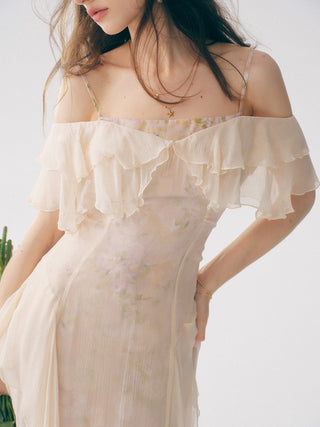 Chloris Chiffon Dress Set