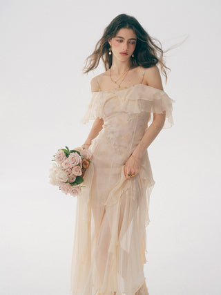 Chloris Chiffon Dress Set