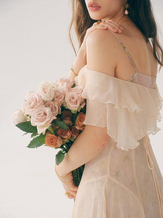 Chloris Chiffon Dress Set