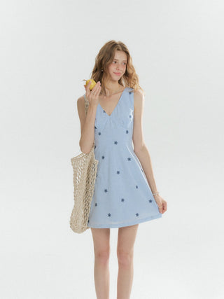 Ciela V neck Mini Dress