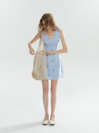 Ciela V neck Mini Dress