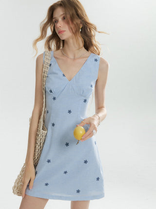Ciela V neck Mini Dress