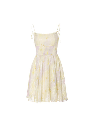 Citrus Strap Mini Dress