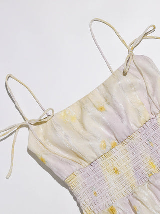 Citrus Strap Mini Dress