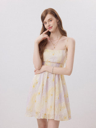 Citrus Strap Mini Dress