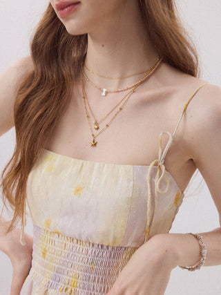 Citrus Strap Mini Dress