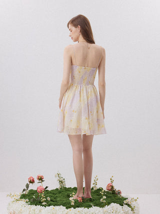 Citrus Strap Mini Dress