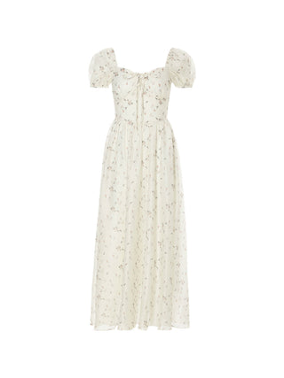 Claude Heart Neck Long Dress