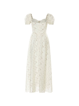 Claude Heart Neck Long Dress