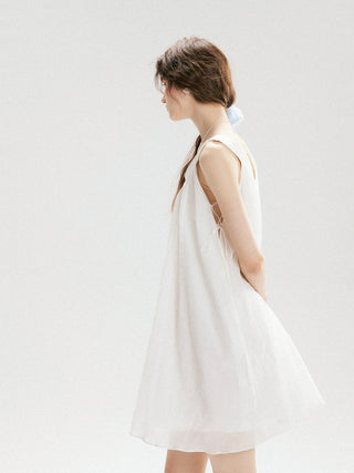 Clean Mood Tunic Mini Dress