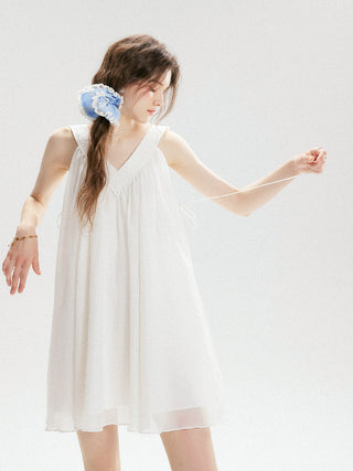 Clean Mood Tunic Mini Dress