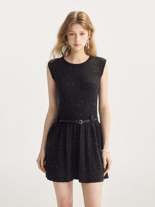 Confetti Knit Belted Set