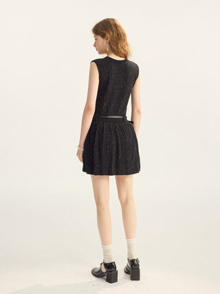 Confetti Knit Belted Set