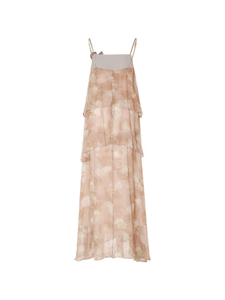 Corsage Layer Maxi Dress