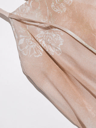 Corsage Layer Maxi Dress