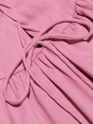 Cotton Candy Strap Mini Dress Pink