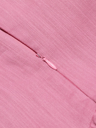 Cotton Candy Strap Mini Dress Pink