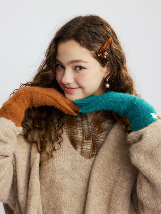 Cozy Sweet Knit Gloves