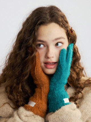 Cozy Sweet Knit Gloves