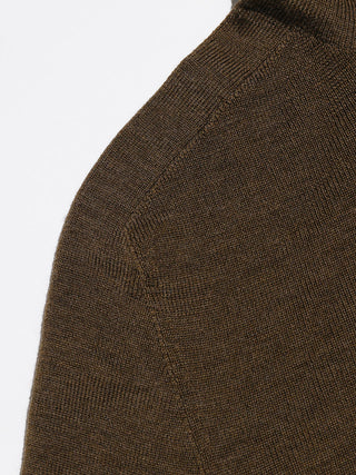 Cozy Turtleneck Top Brown