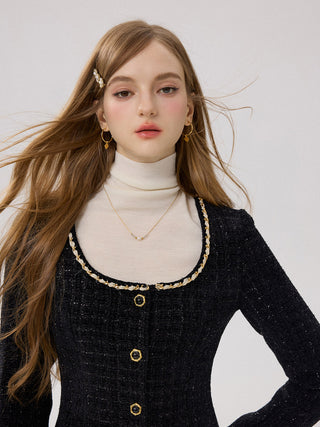 Cozy Turtleneck Top Ivory