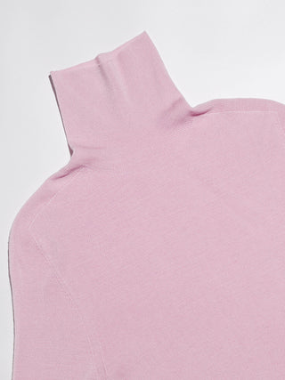 Cozy Turtleneck Top Pink