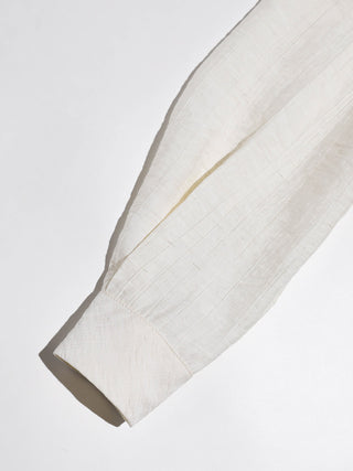 Cream Ruffle Mini Dress