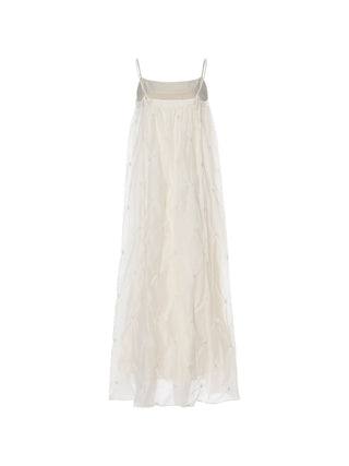 Crema Sleeveless Long Dress