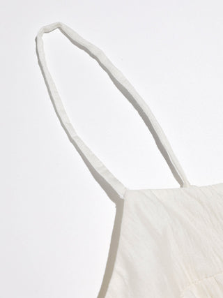 Crema Sleeveless Long Dress