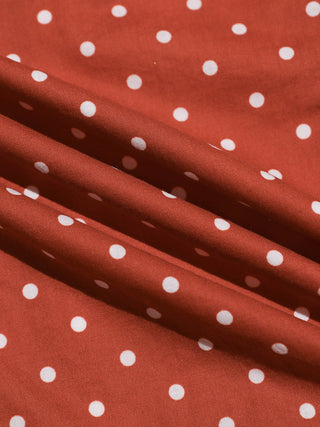 Crimson Dot Top