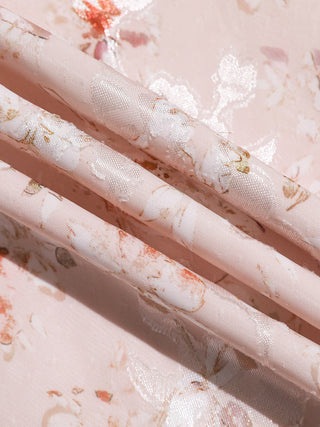Cross Floral Long Dress