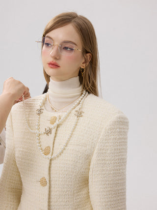 Crown Gold-button Set