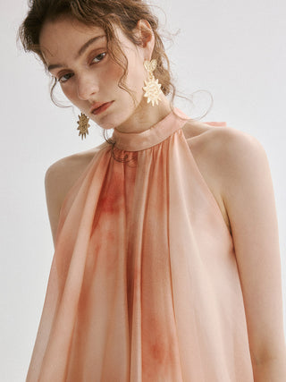 Dawn Tint Halterneck Blouse