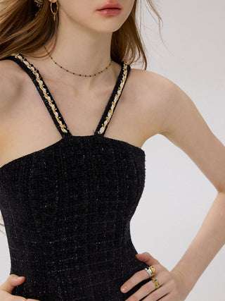 Dazzling Tweed Mini Dress