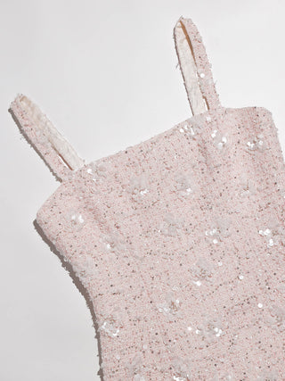 Dewy Rose Tweed Set