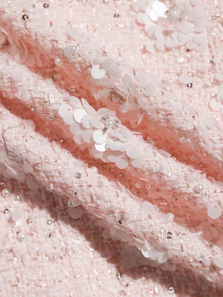 Dewy Rose Tweed Set