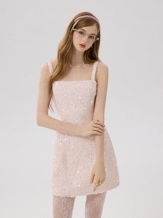 Dewy Rose Tweed Set