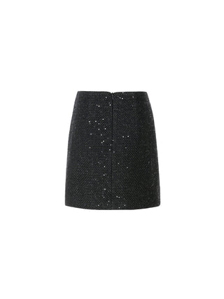 Eclat Tweed Mini Skirt