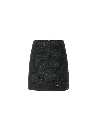 Eclat Tweed Mini Skirt