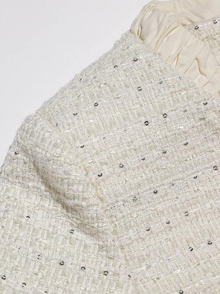 Ecru Tweed Jacket