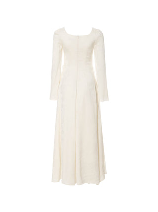 Edelweiss Jacquard Long Dress