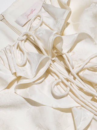 Edelweiss Jacquard Long Dress