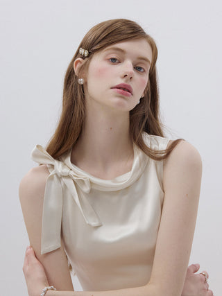 Elegance Ribbon Mini Dress