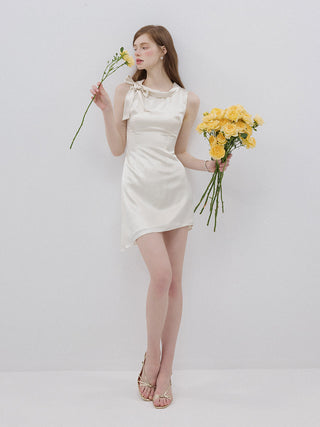 Elegance Ribbon Mini Dress
