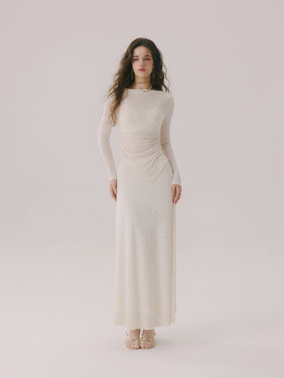 Elienne Beaded Maxi Skirt