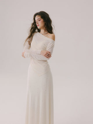 Elienne Beaded Maxi Skirt